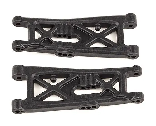Rc10b7 Ft Front Suspension Arms, Carbon, Asc-92411 1