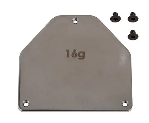 Rc10b7 Ft Steel Servo Weight Plate, 16G, Asc-92445 1