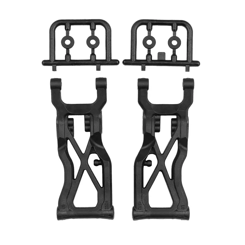 Rc10b7 Rear Suspension Arms V2, 81Mm, Asc-92590 1