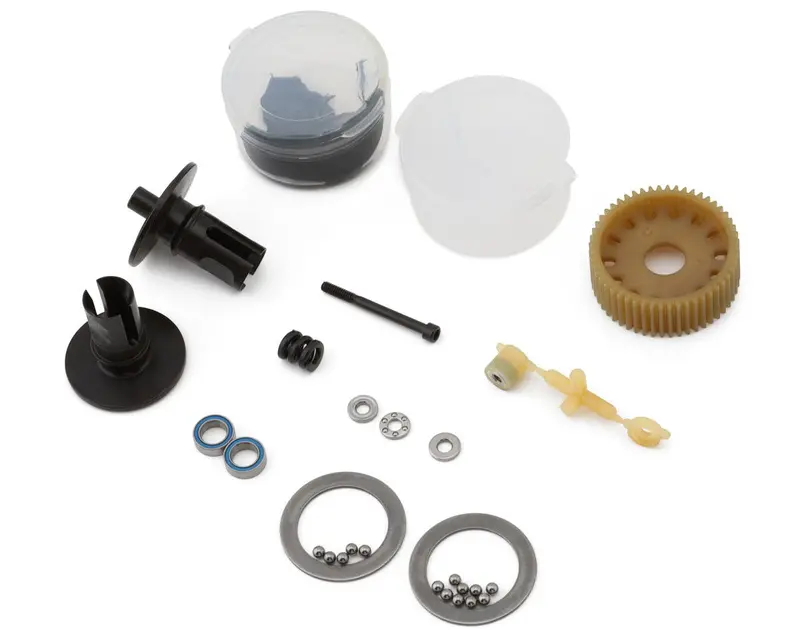 Rc10b7d Ball Differential Set W/Caged Thrust Bearing, Asc-92498 1