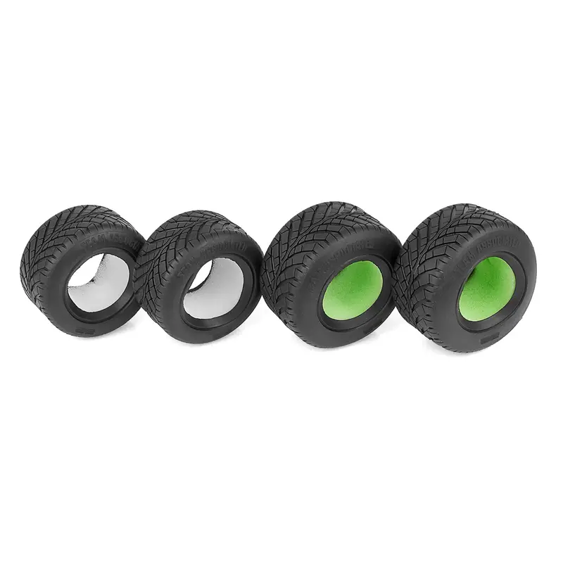 Rc10ds Tires, Front And Rear, Asc-8829 1