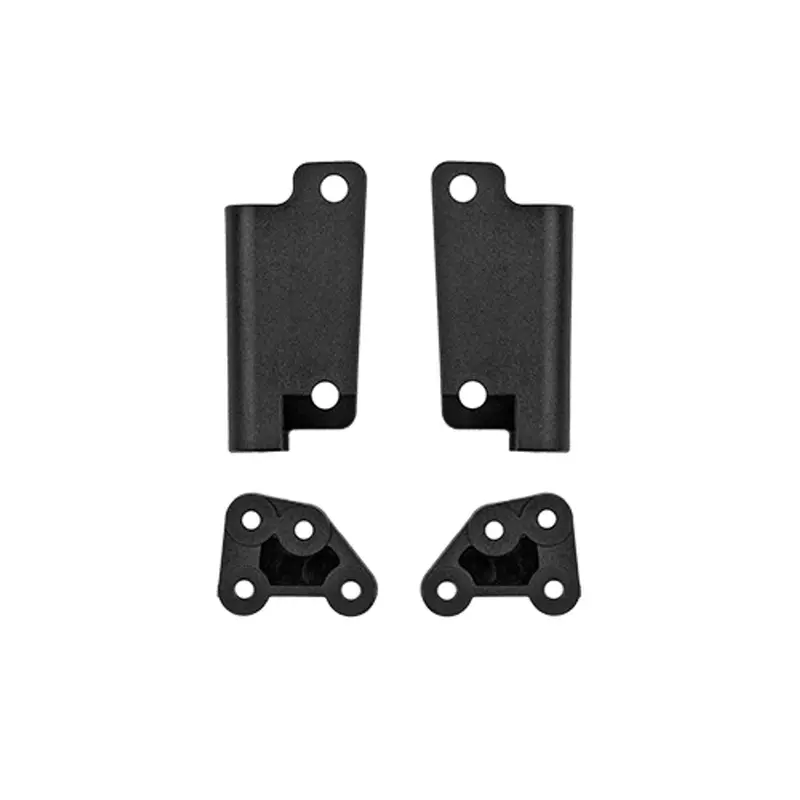 Rc10gt Black Rear Arm And Shock Mounts, Asc-7546 1