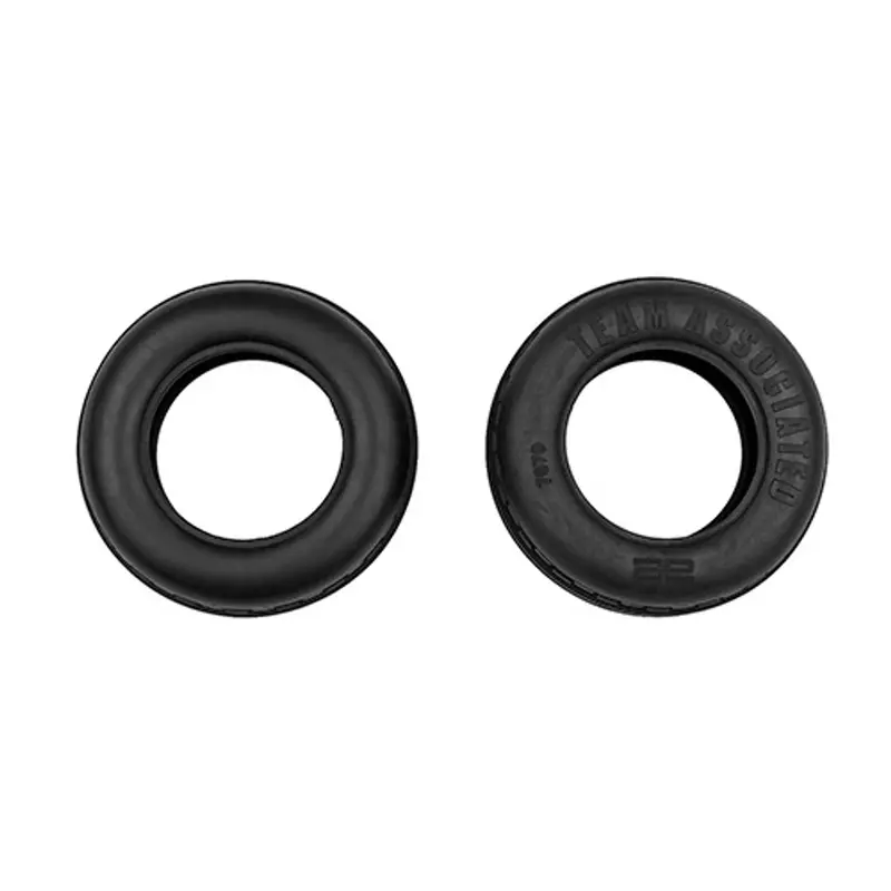Rc10gt Front Tires, Wide (2), Asc-7870 1