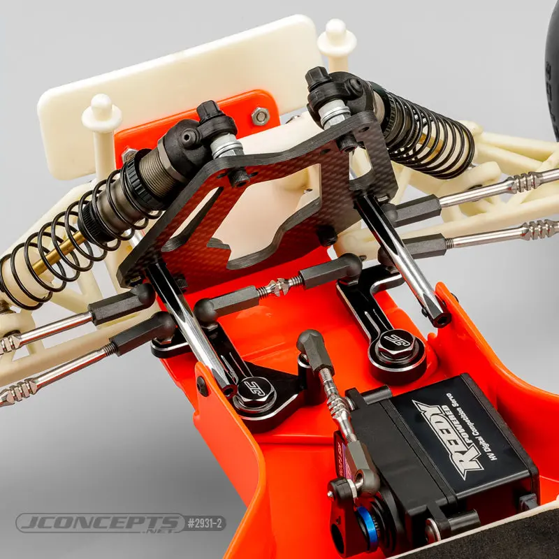 Rc10t Aluminum Steering Bellcranks, Black 1