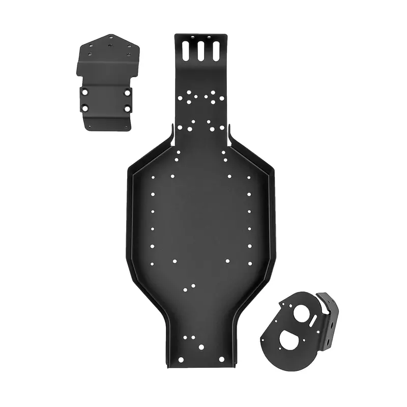 Rc10t Chassis, Black, Asc-7805 1