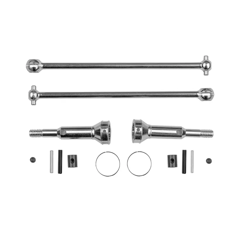 Rc10t Chrome Rear Cva Set 84Mm, Asc-7543 1