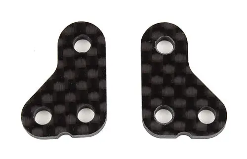 Rc10t6.2 Steering Arm, +1Mm, Carbon Fiber Asc-71144 1