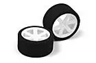 Rear Foam Tire Mounted (2) - Soft 1