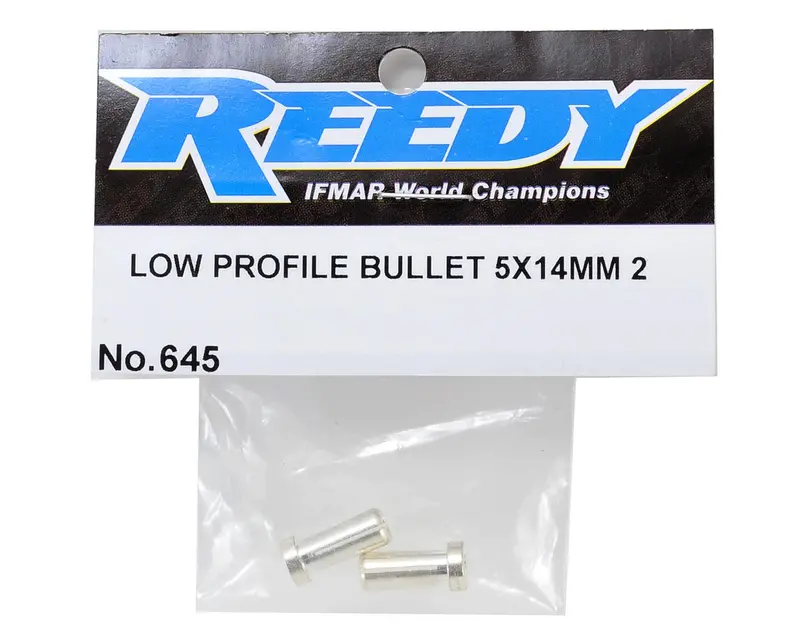 Reedy Low Profile Bullet 5Mm X 14Mm (2) Asc-645 1