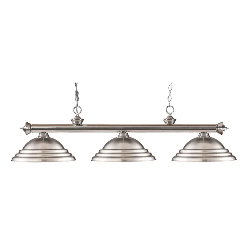 Riviera Lamp Brushed Nickel 1