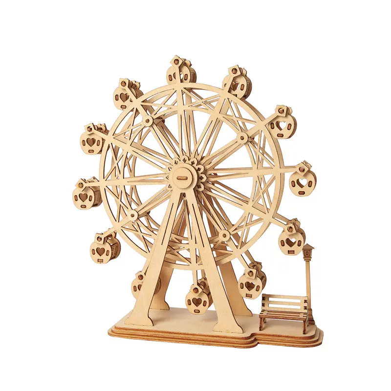 Robotime-Rolife Ferris Wheel 3D Puzzle, Roetg401 1