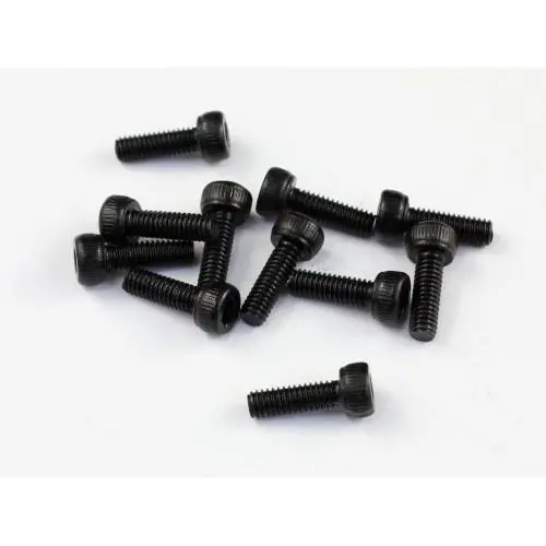 Roche Rc Cap Head Screws, 2.5X8mm, Black, 530002 1