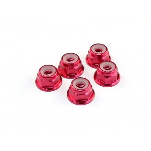 Roche Rc M4 Aluminum Locknut, Red, 510004 1