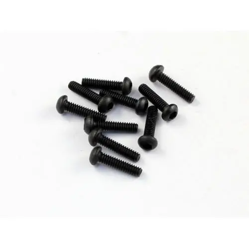 Roche Rc Roundhead Screws, 2X5mm, Black, 530031 1
