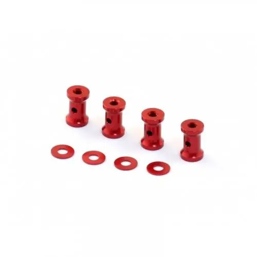Roche Rc Standoff Set, Aluminum, Red, 210117 1