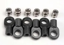 Rod Ends, Short (6)/ Hollow Balls (6) Tra-2742X 1
