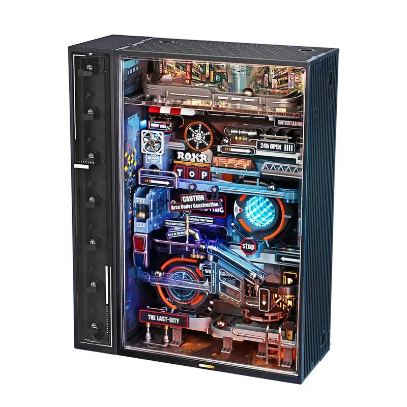 Rokr The Last City Marble Run Mechanical 3D Marble Run, Roemr01s 1