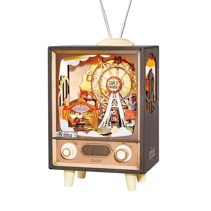 Rolife Sunset Carnival Diy Music Box 3D Puzzle, Roeamt01 1