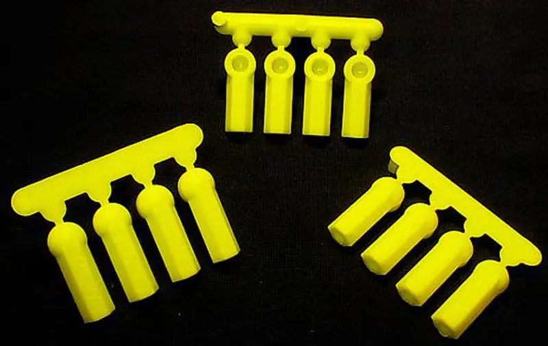 Rpm 12 Heavy Duty Rod Ends 4-40 - Yellow, 73377 1
