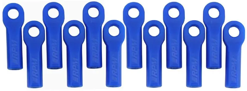 Rpm 12 Rod Ends Long - Blue, 80515 1
