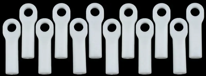 Rpm 12 Rod Ends Long - White, 80511 1