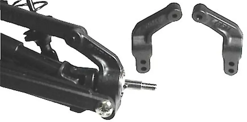 Rpm 2 Rear Bearing Carriers - Black, 80382 1