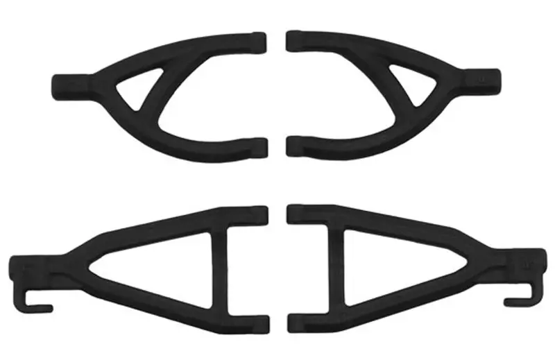 Rpm 2 Rear Upper/Lower A-Arms - Black, 80602 1