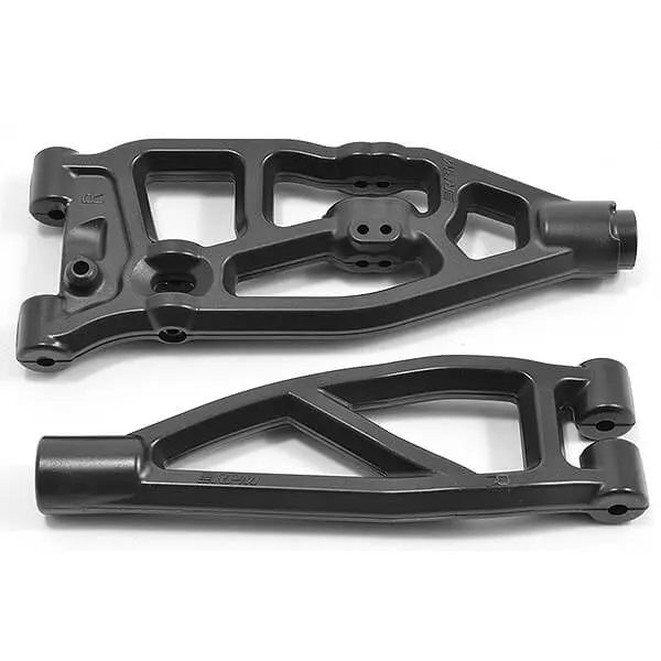 Rpm Arrma Upper/Lower Right Fr Arm Black 6S Krat/Out/Fireteam 1