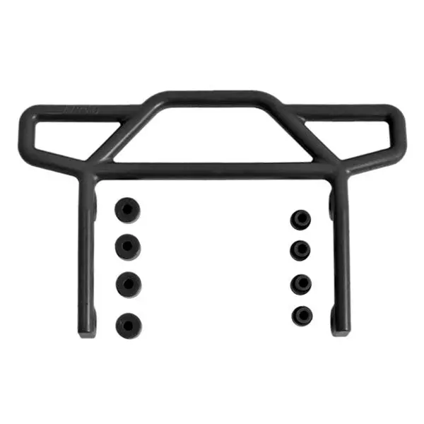 Rpm Black Rear Bumper For Traxxas Elec Rustler 2Wd 1