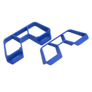 Rpm Blue Nerf Bars Traxxas Slash Lcg 2Wd/4X4, 1/10 Rally 1