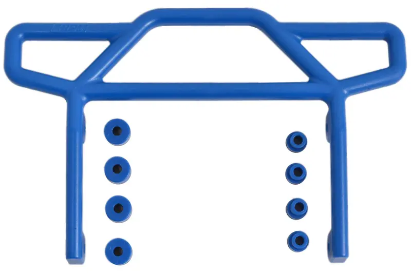 Rpm Bumper, Rear, E-Rustler, Blue, 70815 1