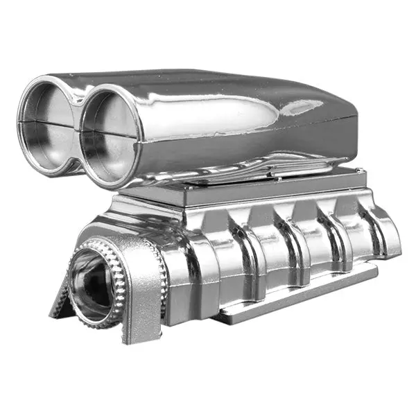 Rpm Chrome Shotgun Style Mock Intake & Blower 1