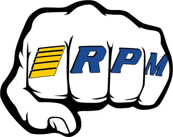 Rpm Decal Sheets, Rpm Fist Logo, 70020 1