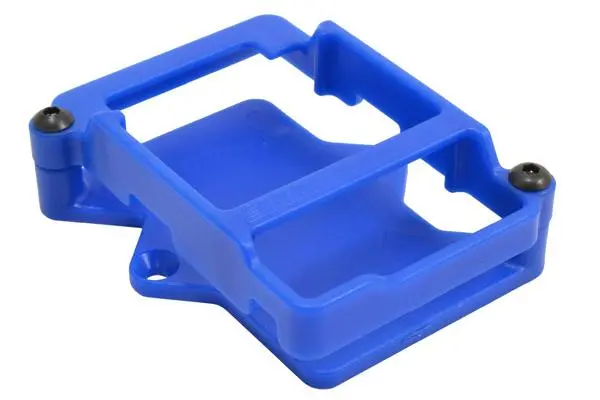 Rpm Esc Cage, Traxxas Xl-5, Xl-10, Rpm Nylon, Blue, 73485 1