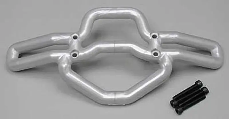 Rpm Front Bumper - Metallic Silver, 80106 1