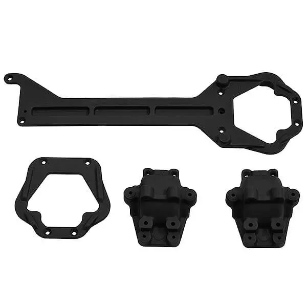 Rpm Front & Rear Upper Chassis Diff Covers Latrax Teton/Rally 1