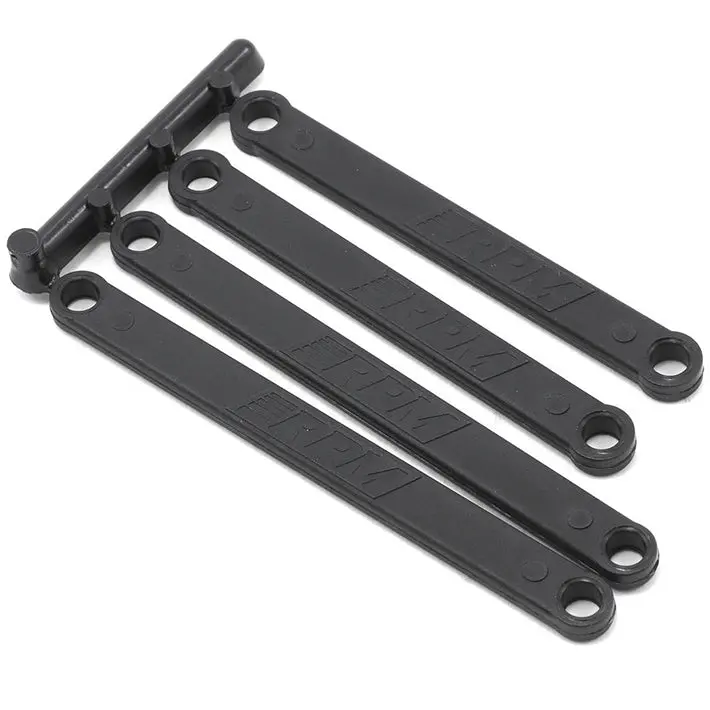 Rpm Heavy Duty Camber Link Rustler/Stampede Black 1