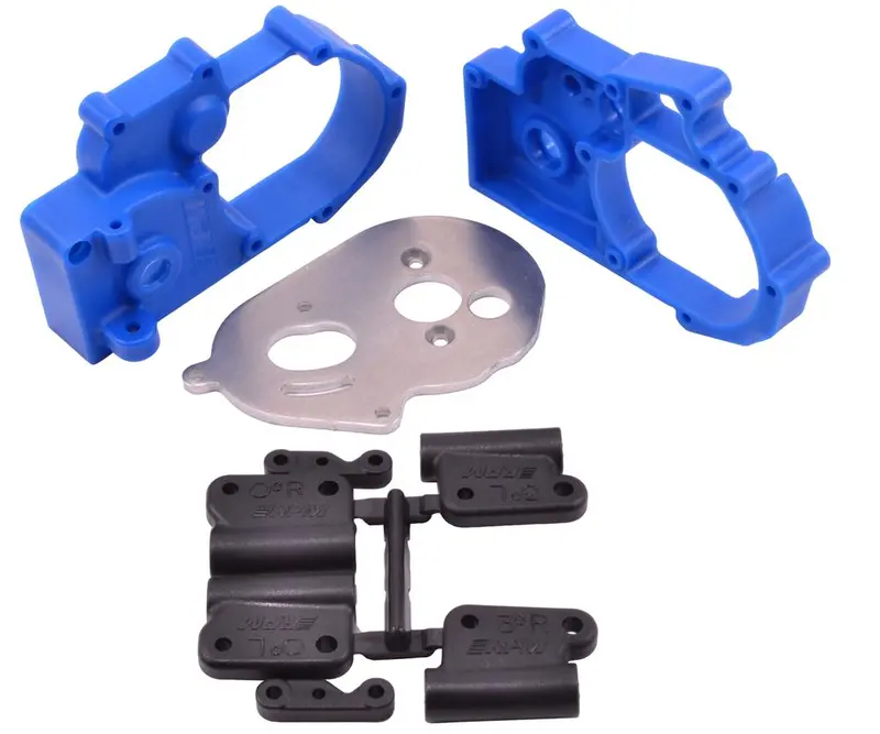 Rpm Hybrid Gearbox Housing/Rear Mounts Blue, 73615 1