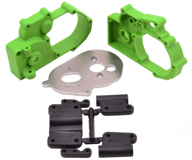 Rpm Hybrid Gearbox Housing/Rear Mounts Green, 73614 1