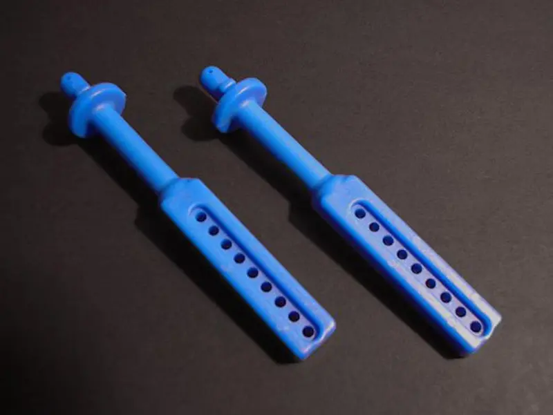Rpm Long Body Mounts - Blue, 80175 1