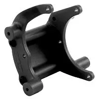 Rpm Rear Bumper Or Wheelie Bar Mount - Slash/Stam/Rust Black 1