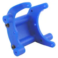 Rpm Rear Bumper Or Wheelie Bar Mount - Slash/Stam/Rust Blue 1