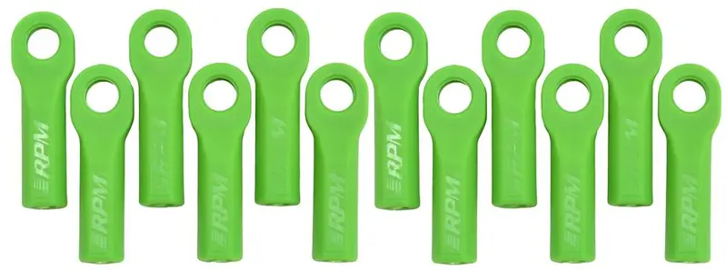 Rpm Rod Ends Long - Green, 80514 1