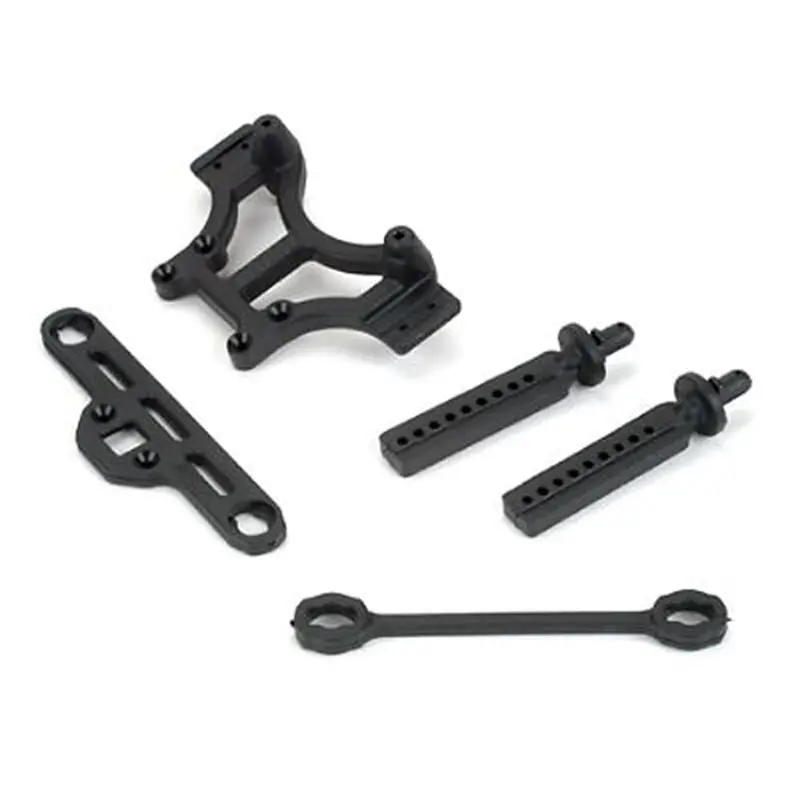 Rpm Shock Tower/Body Mounts - Black, 80162 1