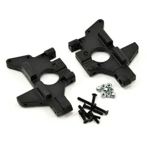 Rpm T/E-Maxx Rear Bulkheads Black 1