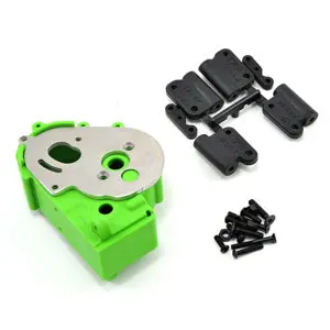 Rpm Traxxas 2Wd Hybrid Gearbox Housing And Rear Mounts Green 1