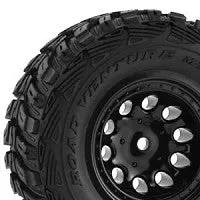 Rpm Traxxas Slash 2Wd Rear Black Wheels (X2) 1