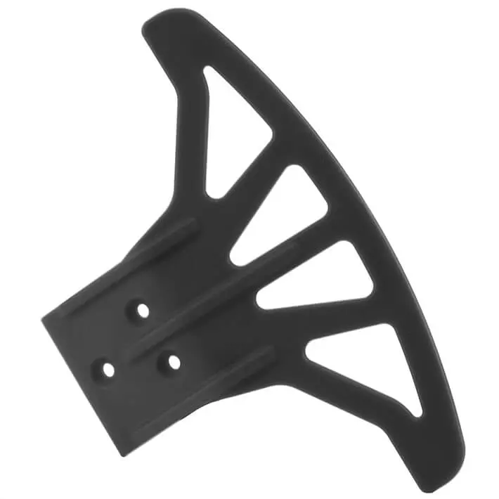 Rpm Wide Front Bumper For Traxxas Stampede 4X4 Black 1