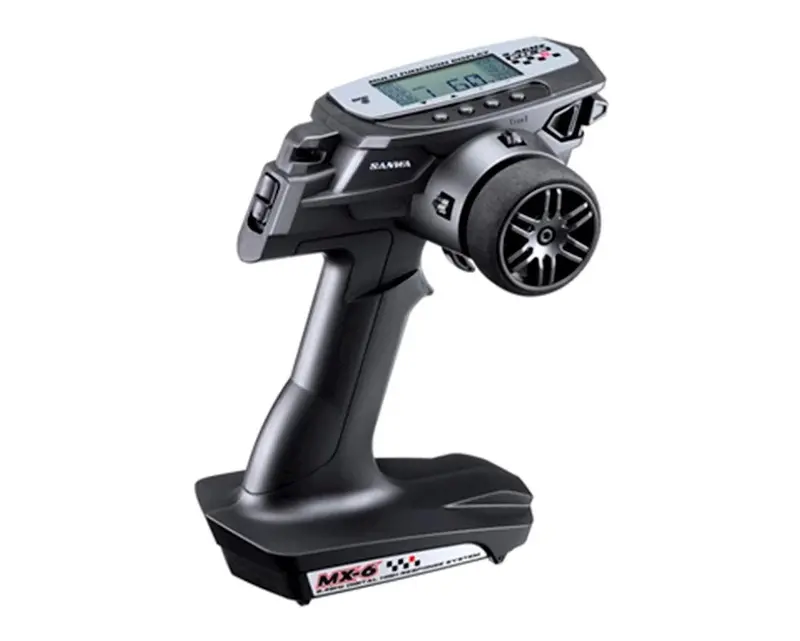 Sanwa / Airtronics Mx-6 Fh-E 3-Channel 2.4Ghz Radio System W/ Rx-391W 3-Channel Receiver 1