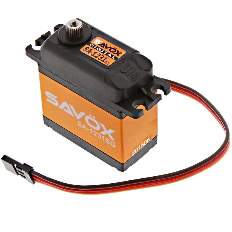 Savox High Torque Coreless 6.0V Digital Servo .14/144, Sa-1231Sg 1